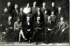 Mitarbeiter und Studenten des Lehrstuhls für organische Chemie, SU, 1930