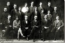 Mitarbeiter und Studenten des Lehrstuhls für organische Chemie, ÊSU, 1930